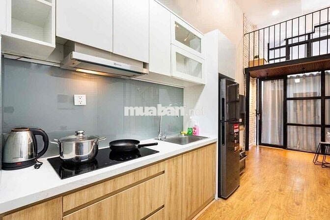 Cho thuê căn hộ có gác gần sân bay tân sơn nhất,cv gia định,bv tâm anh