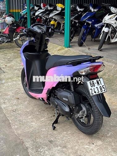 khoá thông minh tím loang hồng