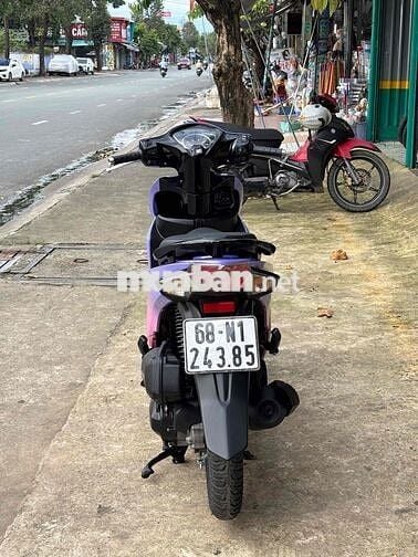 khoá thông minh tím loang hồng