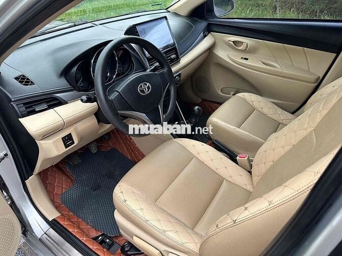 cần bán vios sx 2017 số sàn bản 1.5E bao zin 1 chu