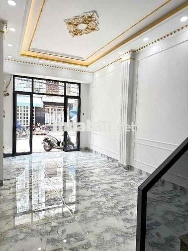 Mặt tiền kinh doanh chợ An Dương Vương - nhà mới - 4 tầng- thang máy