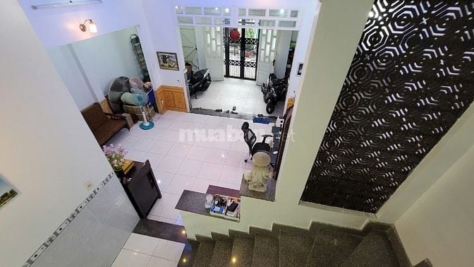 Nhà Hẻm 8m Bình Trị Đông 6x15=90m2, 2Tầng, 4PN 3WC Thẳng Trục Tên Lửa