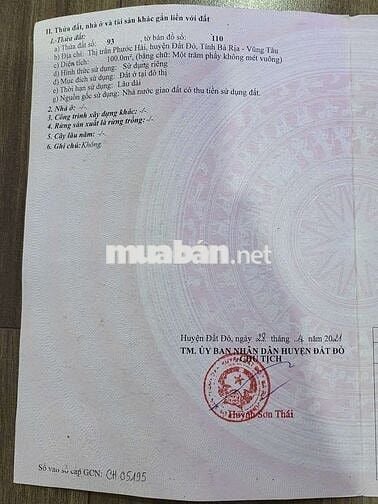 CÒN 2 LÔ LIÊN KỀ SIÊU RẺ - TÁI ĐỊNH CƯ PHƯỚC HẢI -ĐI BỘ RA QUẢNG TR