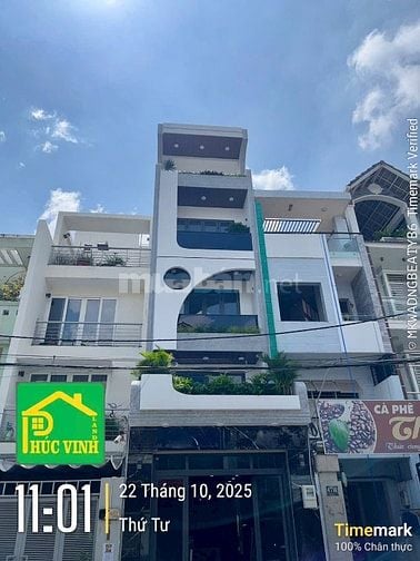 Nhà phố 04 lầu khu cư xá ngân hàng Q7