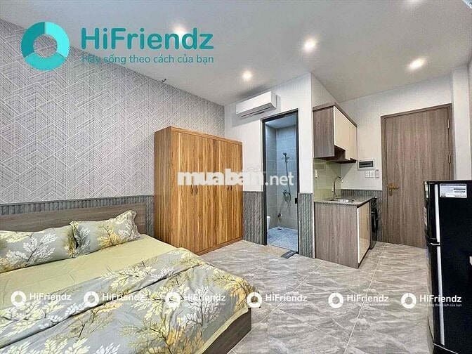 CHÍNH CHỦ STUDIO CỬA SỔ SIÊU ĐẸP, NỘI THẤT MỚI, CÓ MÁY GIẶT RIÊNG