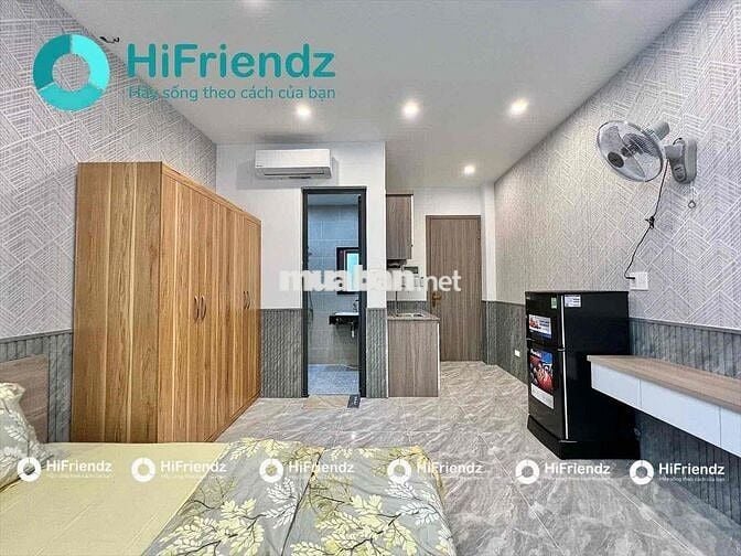 CHÍNH CHỦ STUDIO CỬA SỔ SIÊU ĐẸP, NỘI THẤT MỚI, CÓ MÁY GIẶT RIÊNG