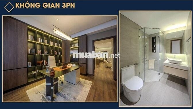 Căn hộ cao cấp 73,76m2 2PN thuộc Kita Air Port City P.Bình Thủy, TP.CT