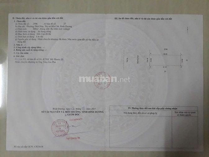 Chính chủ-cần bán Lô DJ5, 10x30m