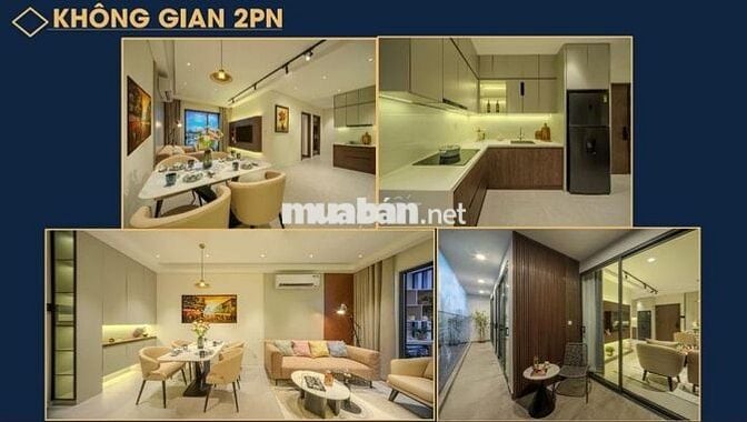 Căn hộ cao cấp 73,76m2 2PN thuộc Kita Air Port City P.Bình Thủy, TP.CT