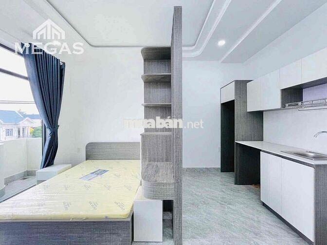 STUDIO BAN CÔNG - FULL NỘI THẤT - NHÀ MỚI 100% - NGAY LÊ VĂN QUỚI