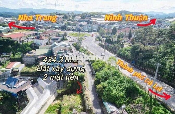 Hạ giá cần bán nhanh lô đất 2 mặt tiền 434m2 giá 889triệu phường 11