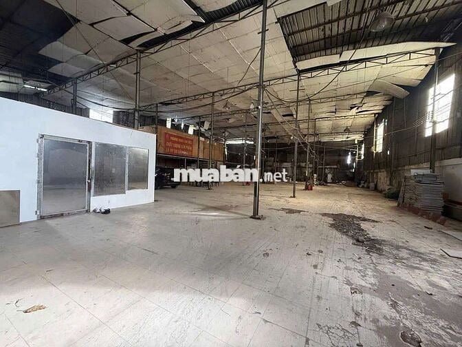 CHO THUÊ KHO 1350M2 ĐƯỜNG NGUYỄN VĂN QUÁ Q12,ĐƯỜNG XE TẢI LỚN RA VÀO