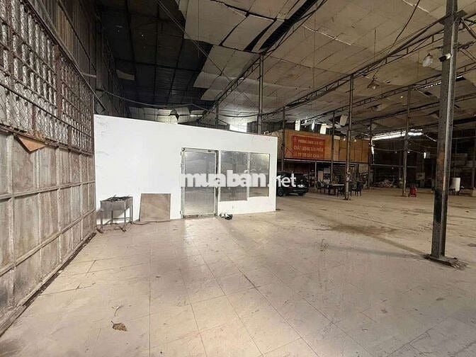 CHO THUÊ KHO 1350M2 ĐƯỜNG NGUYỄN VĂN QUÁ Q12,ĐƯỜNG XE TẢI LỚN RA VÀO