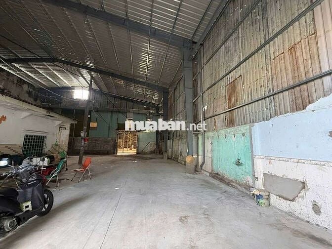 CHO THUÊ KHO 1350M2 ĐƯỜNG NGUYỄN VĂN QUÁ Q12,ĐƯỜNG XE TẢI LỚN RA VÀO