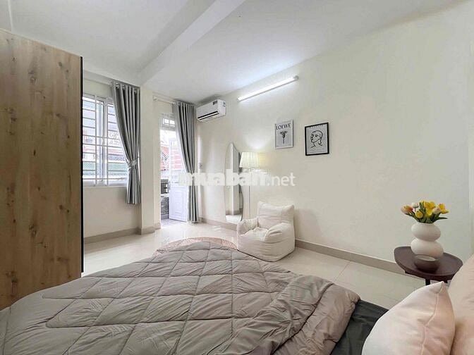 CHO THUÊ STUDIO 35M2 TƯƠI SÁNG GẦN HÀNG XANH ĐIỆN BIÊN PHỦ BÌNH THẠNH