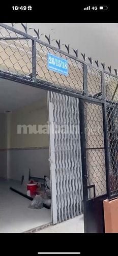 Cho thuê nhà nguyên căn trệt, mới đẹp, 6/15/18 Nguyễn Văn Vịnh