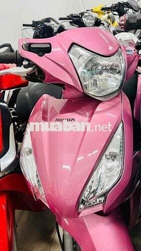 Xe tay ga Honda Vision màu hồng