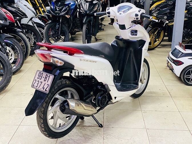 XE MÁY THỊNH PHÁT - HONDA VISION TRẮNG ĐỜI CHÓT