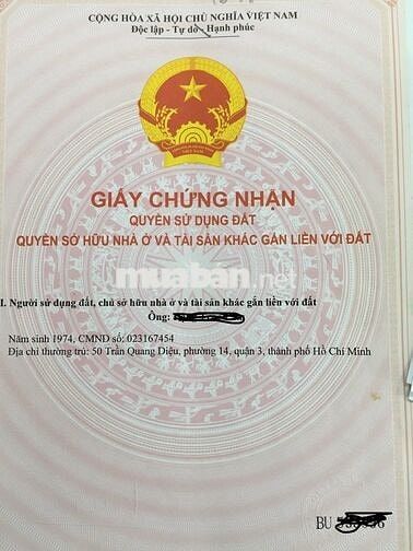 CHÍNH CHỦ BÁN GẤP–ĐẤT MẶT TIỀN ĐƯỜNG NHỰA X.PHƯỚC THÁI–LONG THÀNH- ĐN
