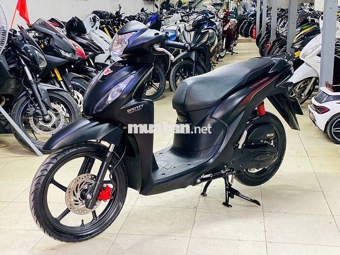 XE MÁY THỊNH PHÁT - HONDA VISION 110 ĐEN NHÁM LƯỚT