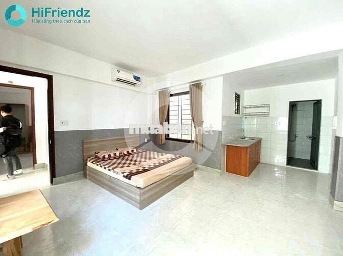 Studio Cửa Sổ Full Nội Thất Siêu Rộng - Siêu Xịn Xò - Ngay Chợ Lớn