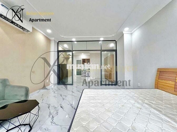 1PN 65m2 ban công thang máy full nội thất chợ Bà Chiểu CV Lê Văn Tám