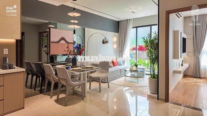 Căn hộ 2PN 1WC Phú Đông SkyOne, Tân Đông Hiệp, Dĩ An - Giá 2,2 tỷ