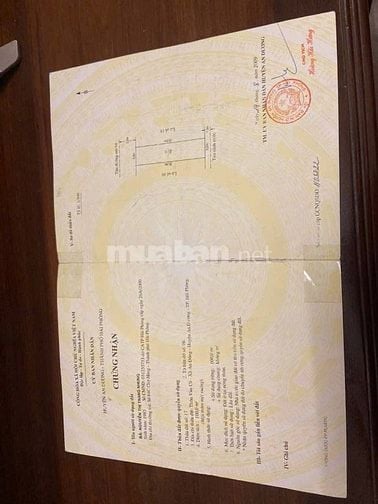 Bán 100m2 đất tuyến 1 chung cư Văn Cú An Đồng An Dương Hải Phòng