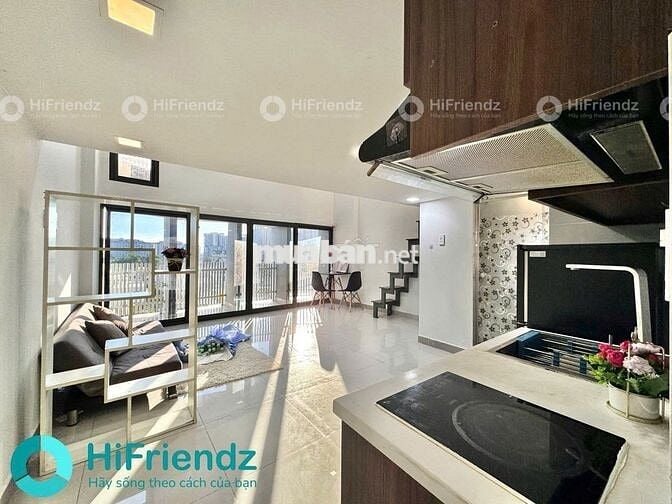 GÁC 40M2 MỚI TINH  SÁT CRESCENT MALL - KCX TÂN THUÂN -PHÚ MỸ HƯNG RỘNG