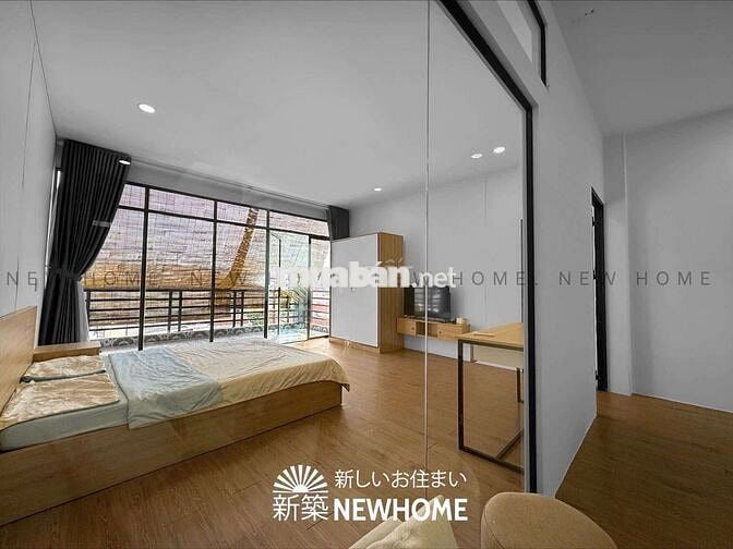 Căn Hộ 1 Phòng Ngủ 45M2 Ban Công Lầu 6 View City Gần Quận 3