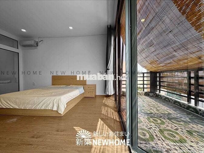 Căn Hộ 1 Phòng Ngủ 45M2 Ban Công Lầu 6 View City Gần Quận 3