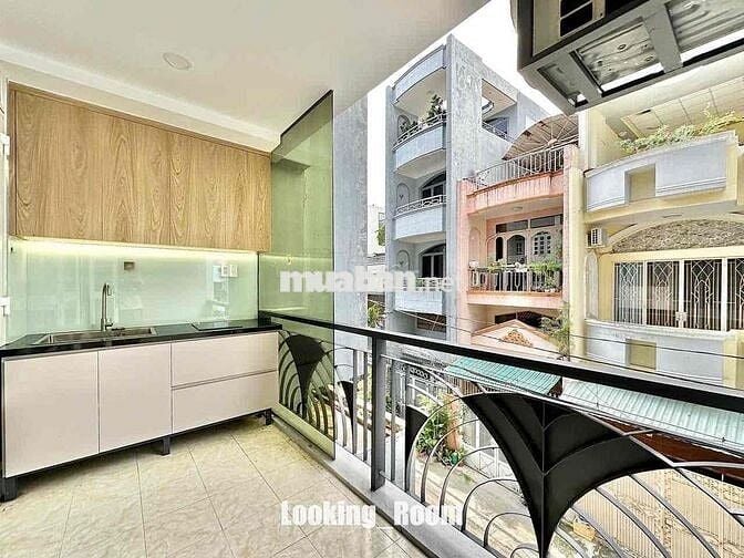 1PN ban công, tách bếp, máy giặt riêng, full NT cao cấp ngay Cộng Hoà