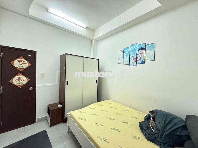 phòng trọ tách bếp full nội thất gần Vạn Hạnh Mall, Tô Hiến Thành