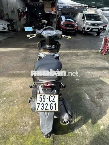 Honda Airblade 110 Fi màu vàng đồng 3D hoa văn