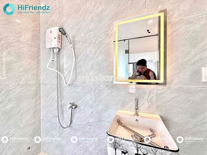 Cho thuê căn hộ mới 100% sát cầu chữ Y có máy giặt riêng