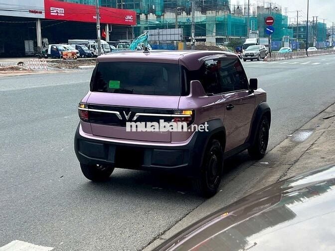 Vinfast VF3 2025 màu tím sữa