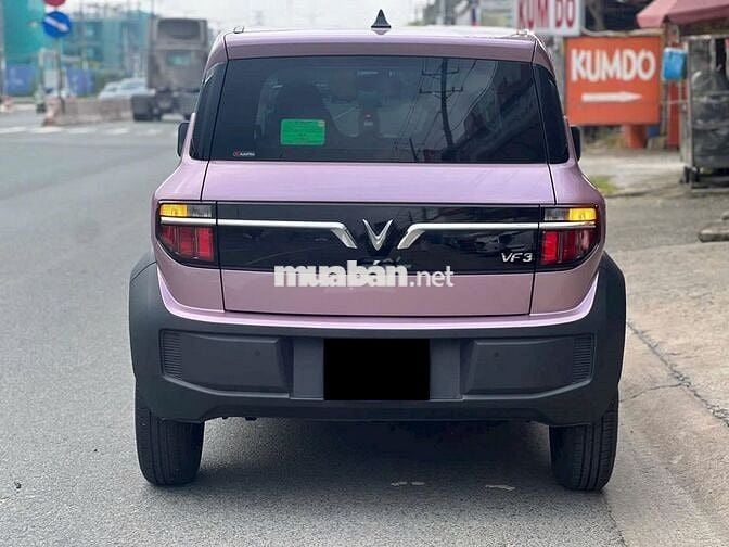 Vinfast VF3 2025 màu tím sữa
