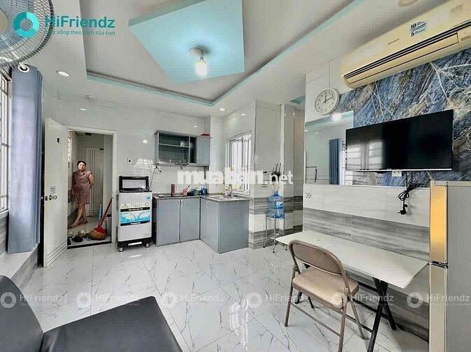 Cho thuê 1 phòng ngủ tách bếp máy giặt riêng ngay cầu chánh hưng