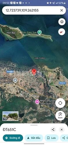 Bán gấp Lô đất lớn KKT Vân Phong gần biển xã Vạn Thắng - Khánh Hòa