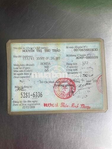 Honda Dylan đời 2006 máy dữ zin