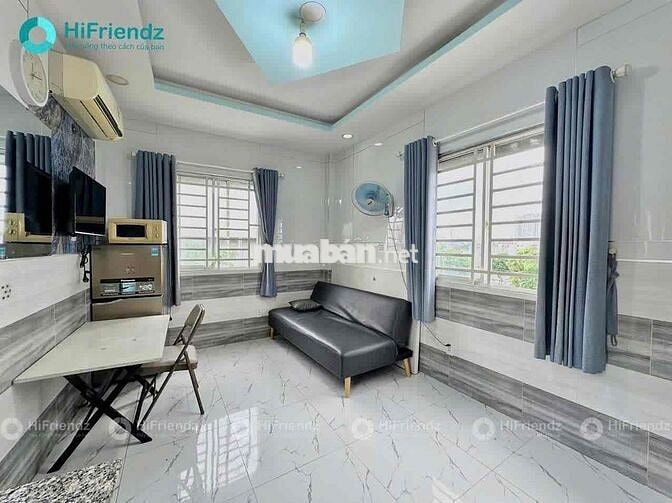 Cho thuê 1 phòng ngủ tách bếp máy giặt riêng ngay cầu chánh hưng