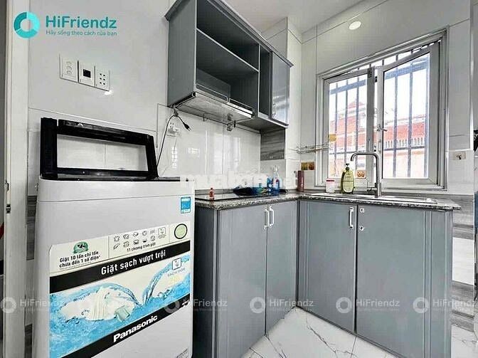 Cho thuê 1 phòng ngủ tách bếp máy giặt riêng ngay cầu chánh hưng