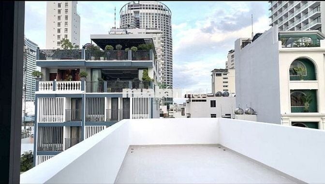 CHO THUÊ NHÀ KINH DOANH MỚI XÂY CÓ THANG MÁY KHU ĐẮC ĐỊA PHỐ HÀN