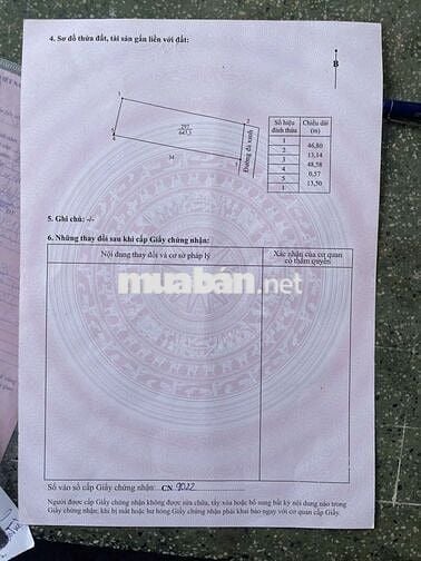 KẸT TIỀN CẮT 1 PHẦN ĐẤT VƯỜN BÁN