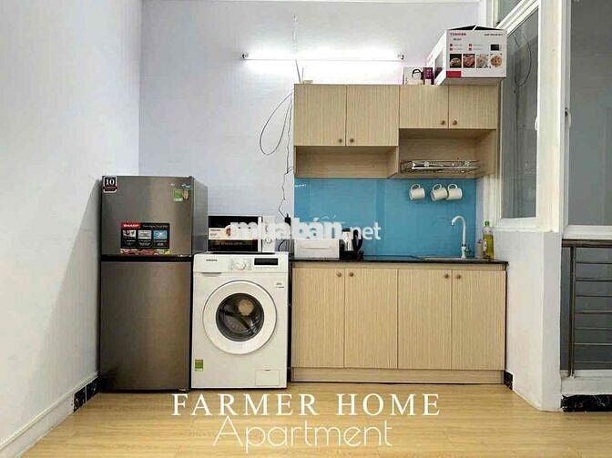 CĂN HỘ 2 PHÒNG NGỦ 50m2, FULL NỘI THẤT, BAN CÔNG CỬA SỔ, GIỜ TỰ DO