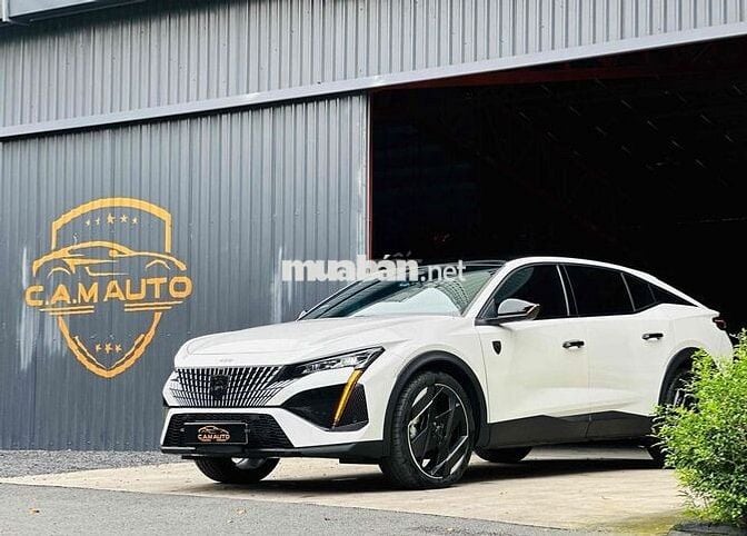 💯PEUGEOT 408GT TRẮNG 2023 SIÊU LƯỚT 7.600km