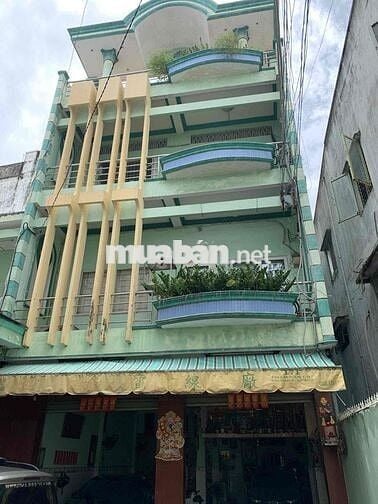 nhà mặt tiền q6 - trung tâm quận ( gồm 5 căn )