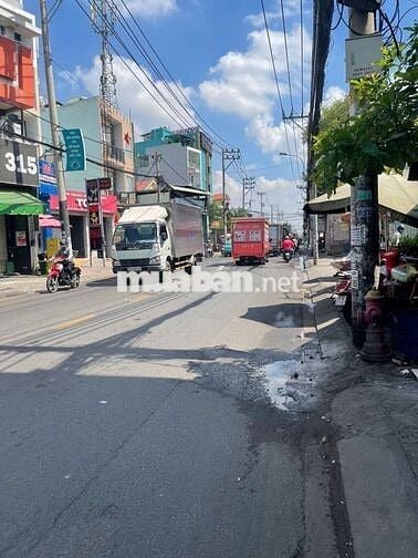 CHo thuê nhà mặt tiền đường Lê văn thọ 5x15m 2L