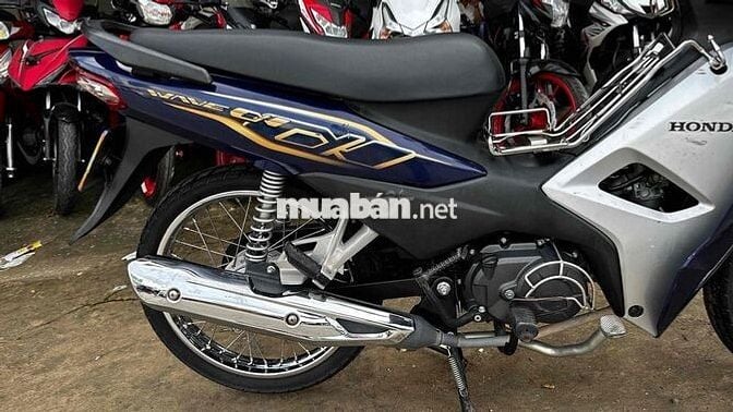 Honda Wave Alha 110 xanh 2022 ( hỗ trợ góp )