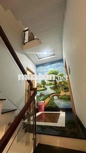 NHÀ ĐẸP 5TẦNG HẺM XE HƠI, THẠNH LỘC, Q12 5x17 GIÁ TỐT